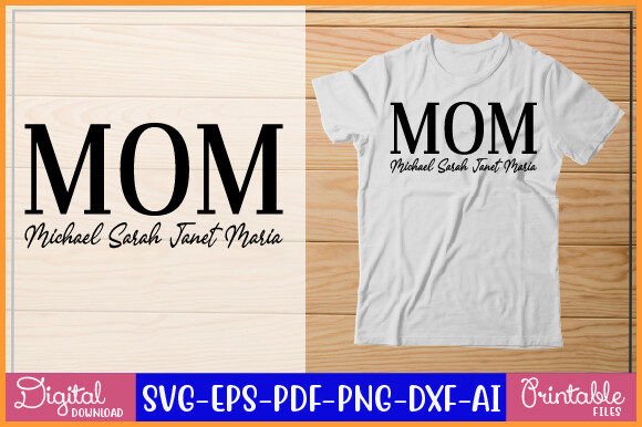 A Design Review of Mom Michael Sarah Janet Maria SVG