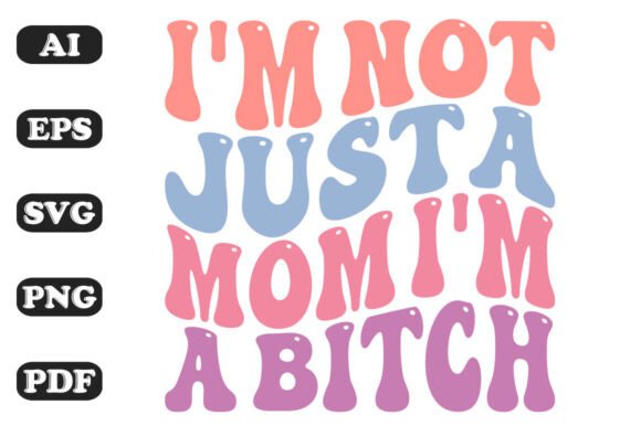 A Retro Mom Design for Bold Embroidery Projects