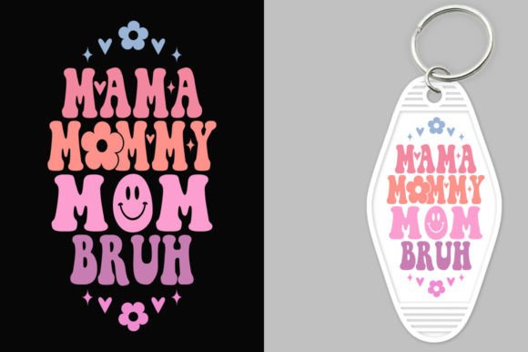 Groovy Mama & Mom Bruh Keychain Embroidery Review
