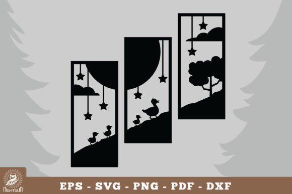 Mom and Baby Duck Home Decor SVG: A Designer Review