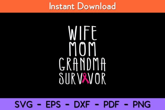 Wife Mom Grandma Survivor: Embroidery Design Review